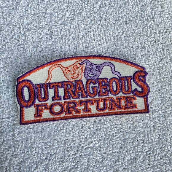 Disney Outrageous Fortune Patch - Orange and Purple - Picture 2 of 6